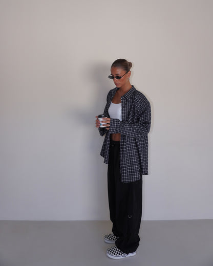 PANTALONE PARACHUTE CON ELASTICI