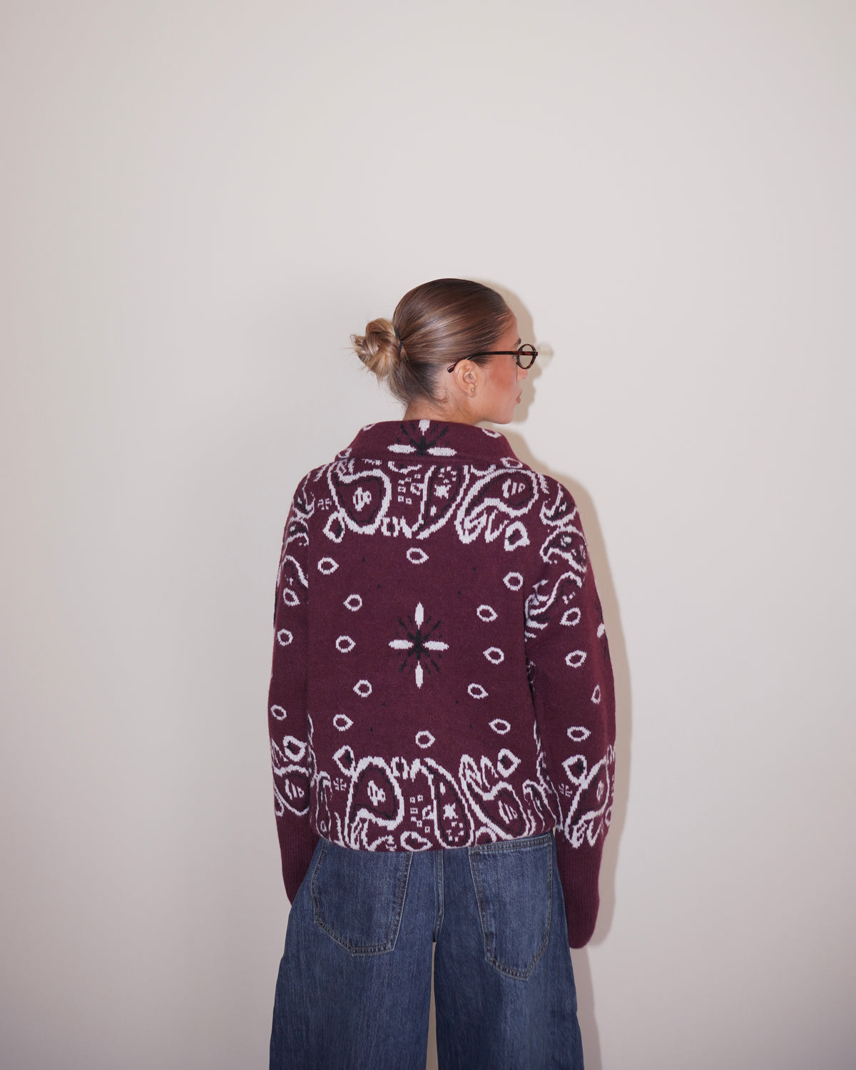 PULLOVER CON ZIP FANTASIA BANDANA