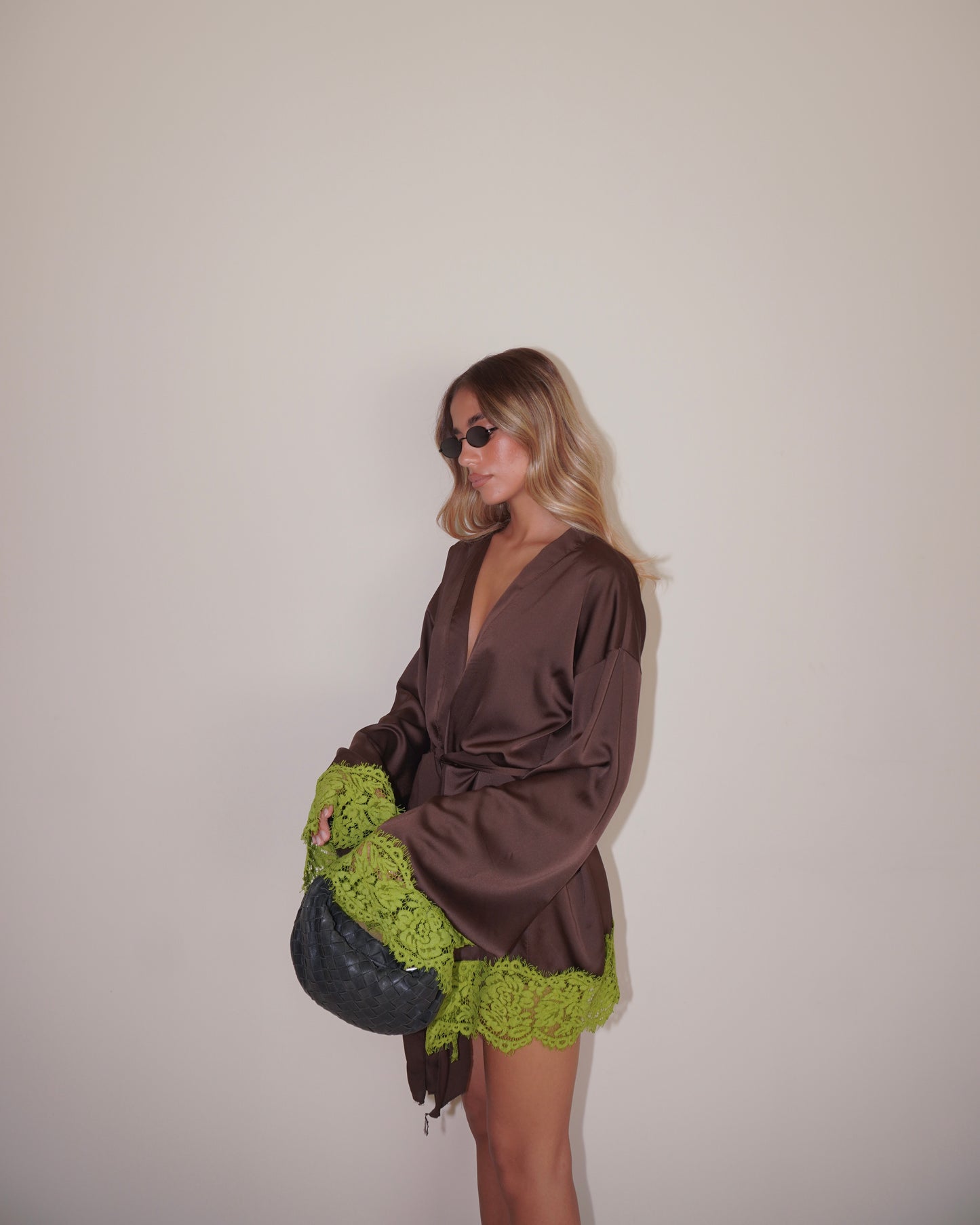 ABITO KIMONO IN SIMIL RASO