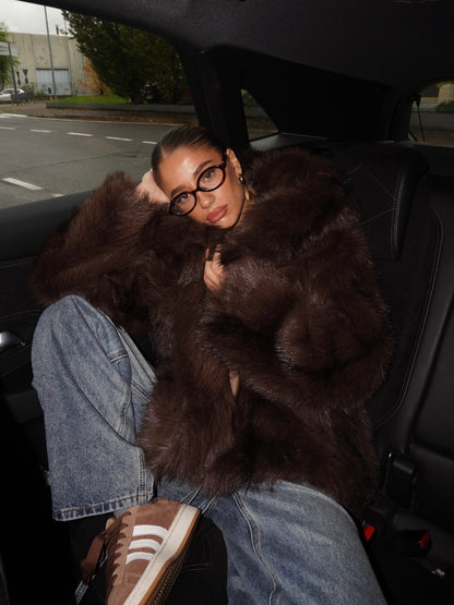 ECOPELLICCIA CON CAPPUCCIO