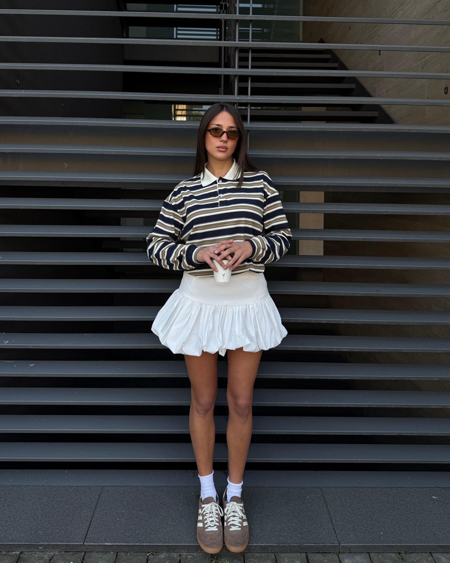 MINIGONNA CON FASCIA ALTA