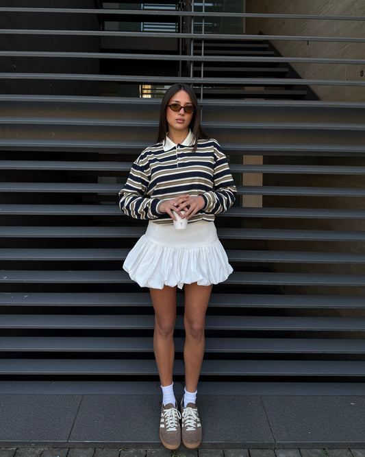 MINIGONNA CON FASCIA ALTA