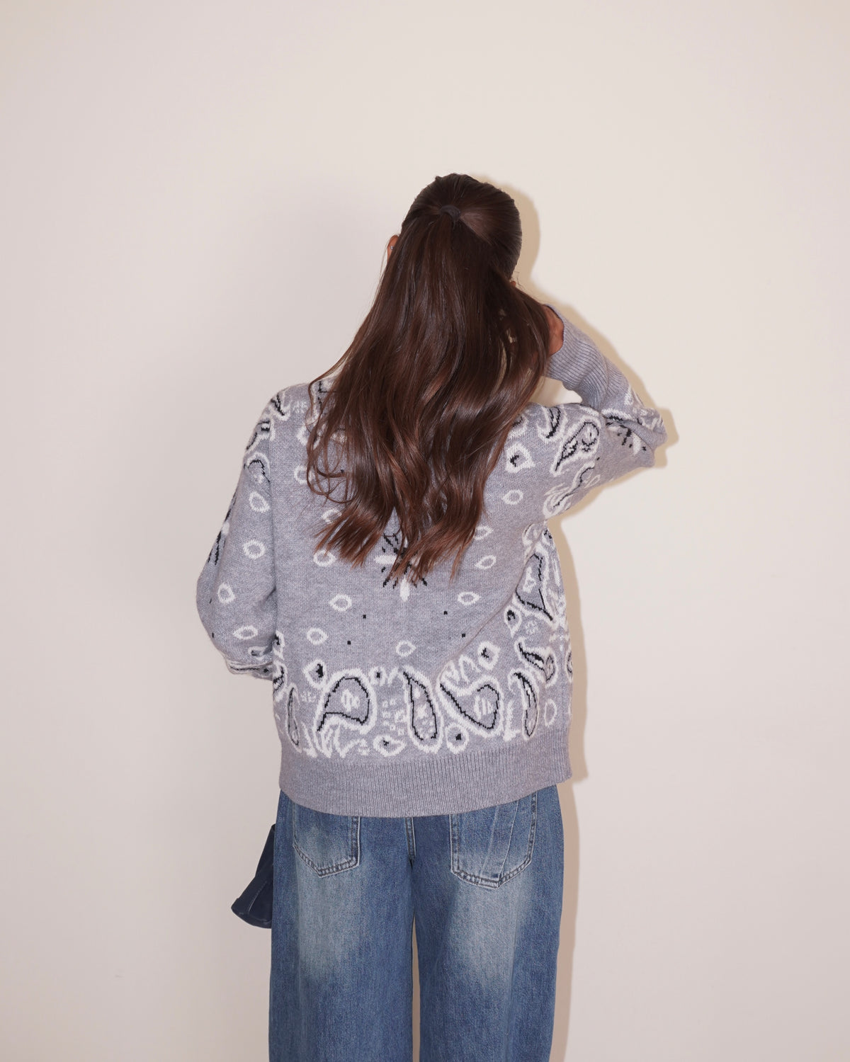 PULLOVER CON ZIP FANTASIA BANDANA
