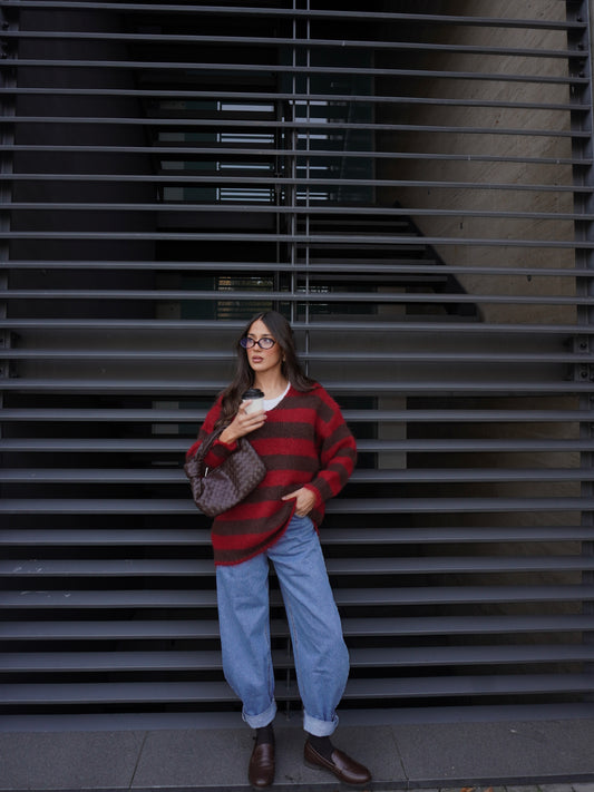 JEANS BALLOON CON RISVOLTO