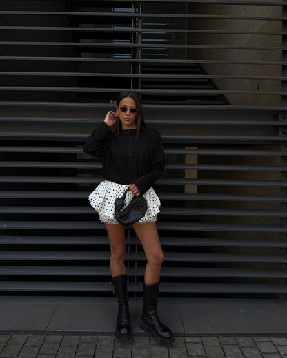 MINIGONNA A PALLONCINO CON POIS