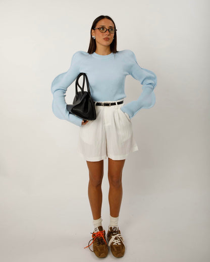 PULLOVER MANICA AMPIA