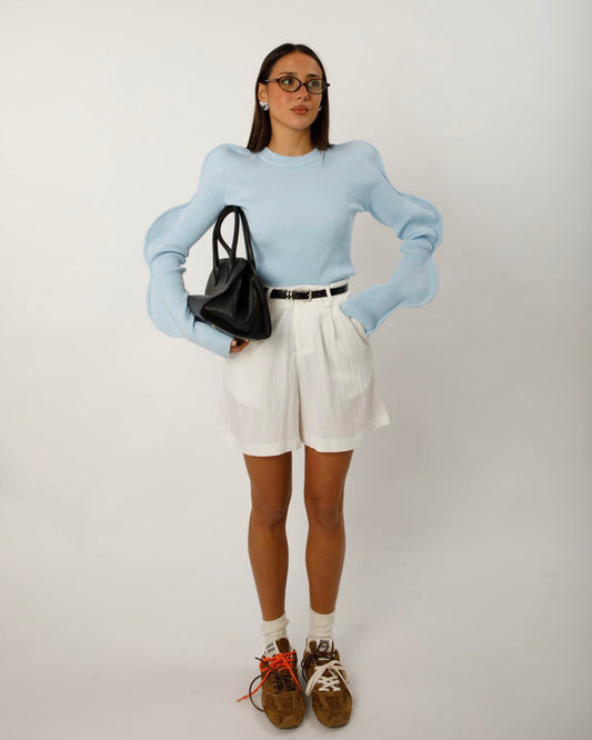 PULLOVER MANICA AMPIA