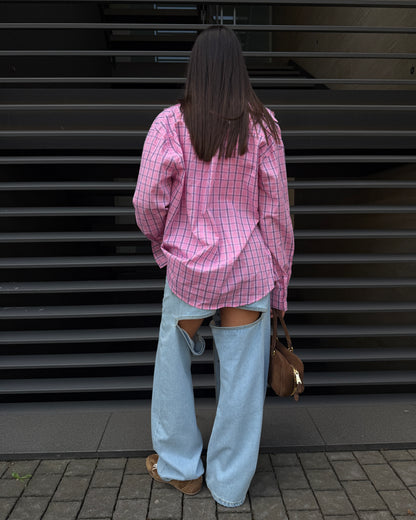 JEANS WIDE CUT OUT
