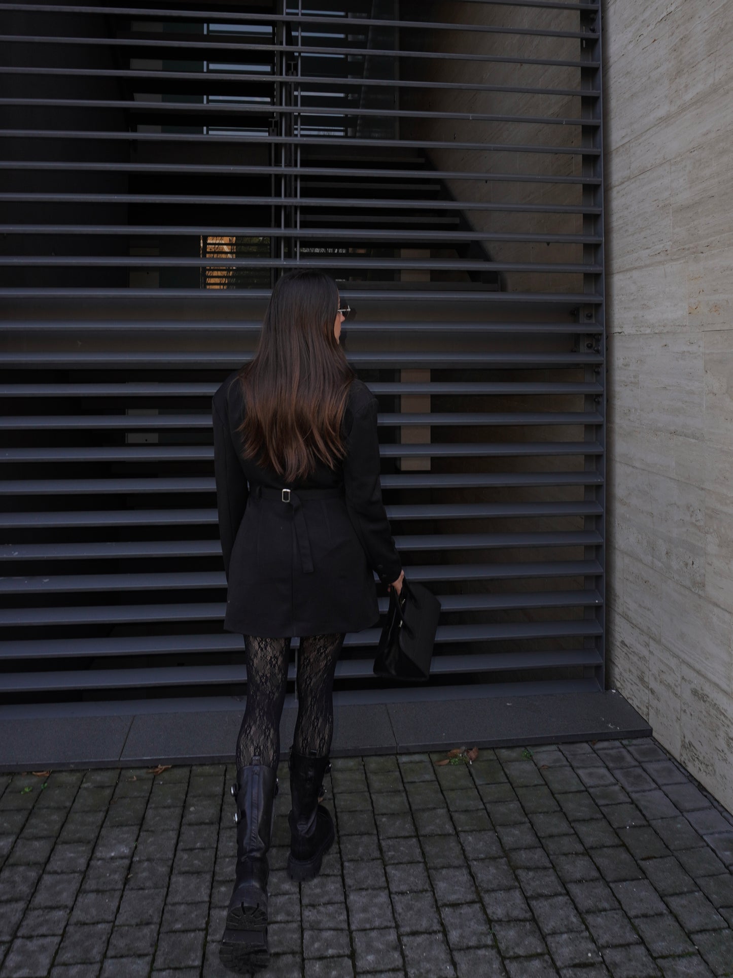 COLLANT IN PIZZO FELPATO