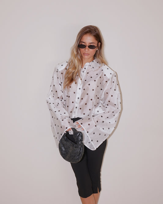 CAMICIA A POIS