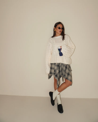 MAGLIONE INTRECCIATO