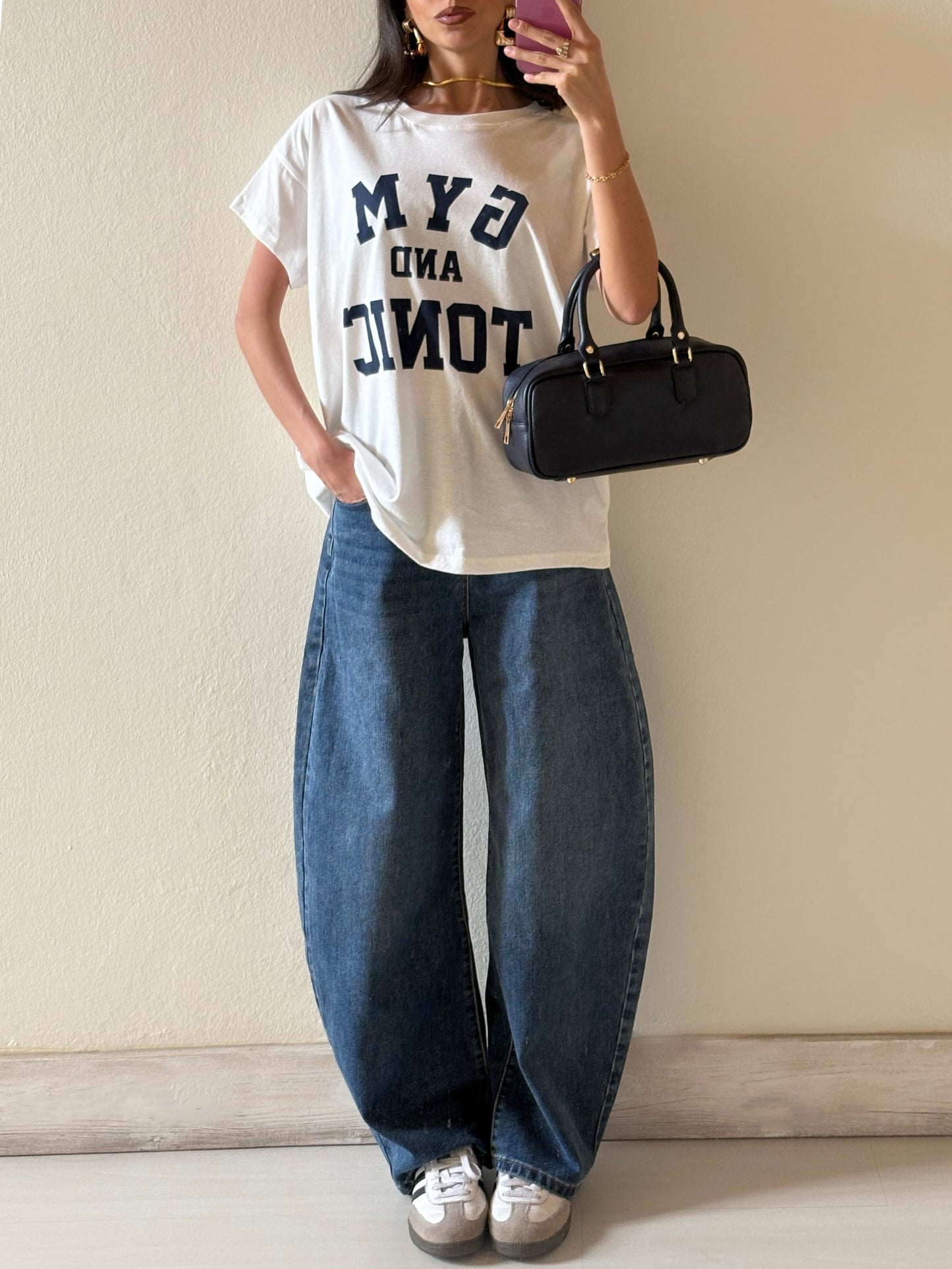 JEANS WIDE BALLOON
