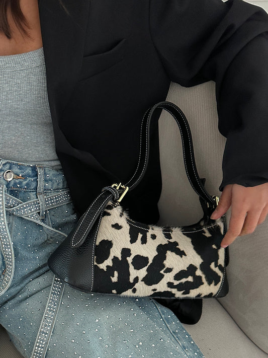 BORSA IN CAVALLINO VERA PELLE