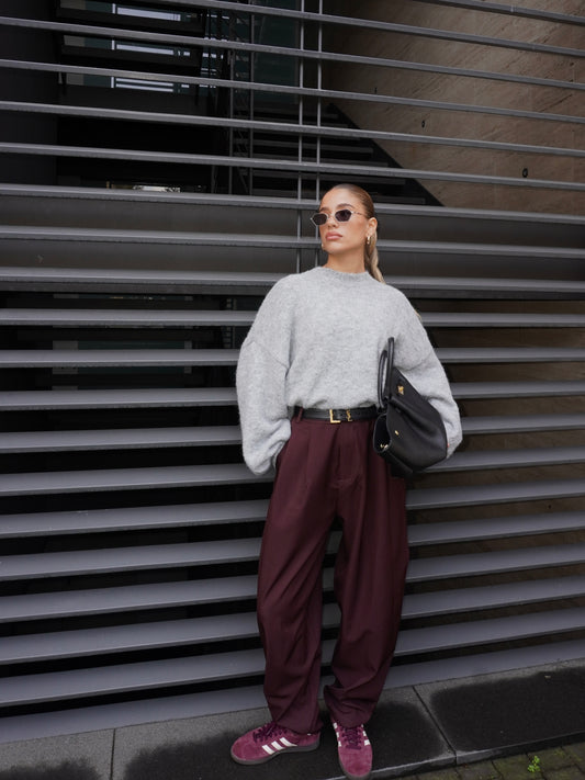 PANTALONE SARTORIALE A PALLONCINO