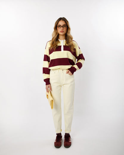 JEANS CINQUE TASCHE MOM FIT