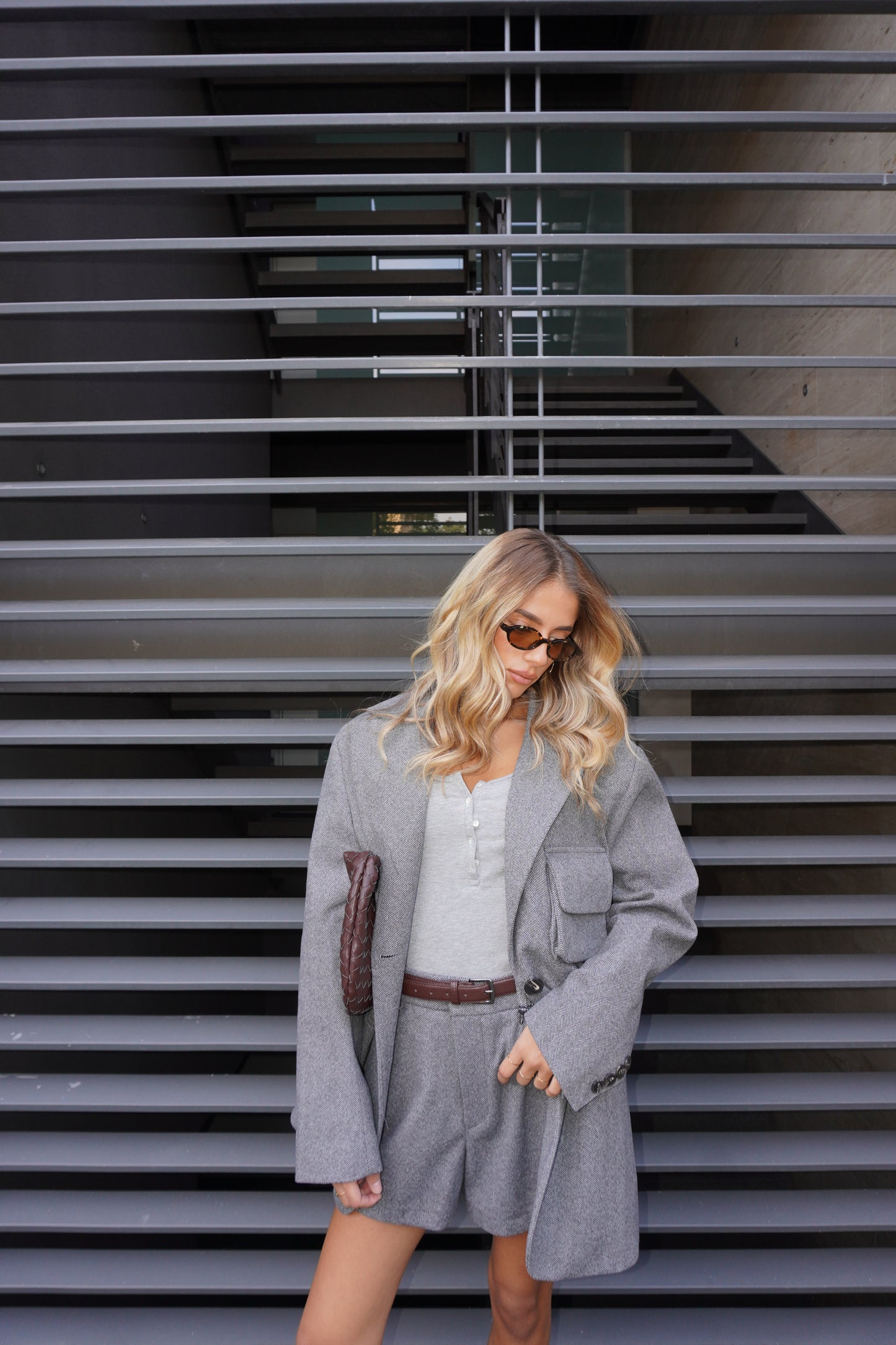 BLAZER CON TASCA LUMINA