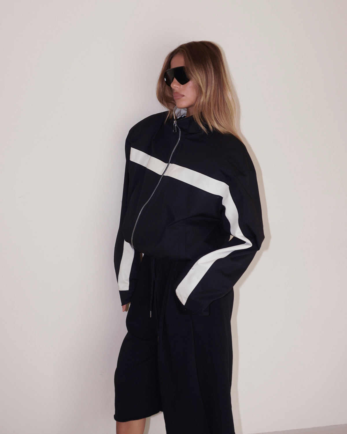 GIACCA BOMBER BICOLOR