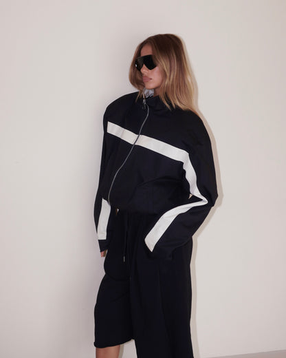 GIACCA BOMBER BICOLOR