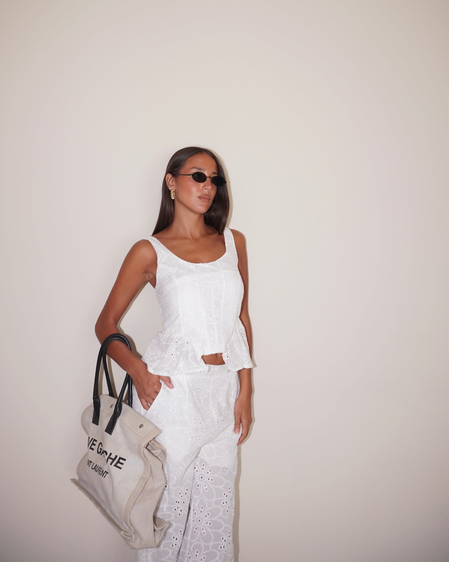 COMPLETO SANGALLO TOP E PANTALONE