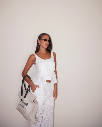 COMPLETO SANGALLO TOP E PANTALONE