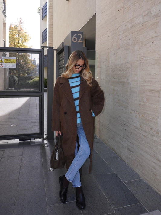 CAPPOTTO OVERSIZE IN LANA