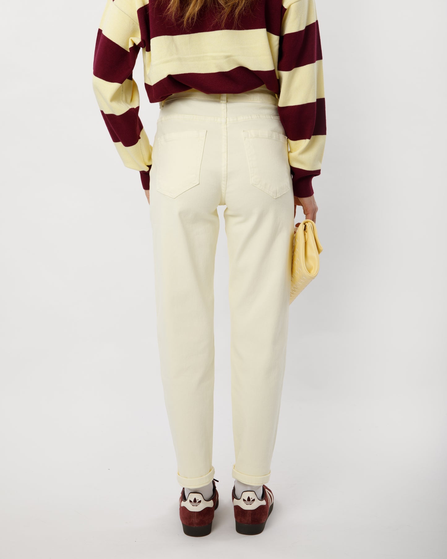 JEANS CINQUE TASCHE MOM FIT