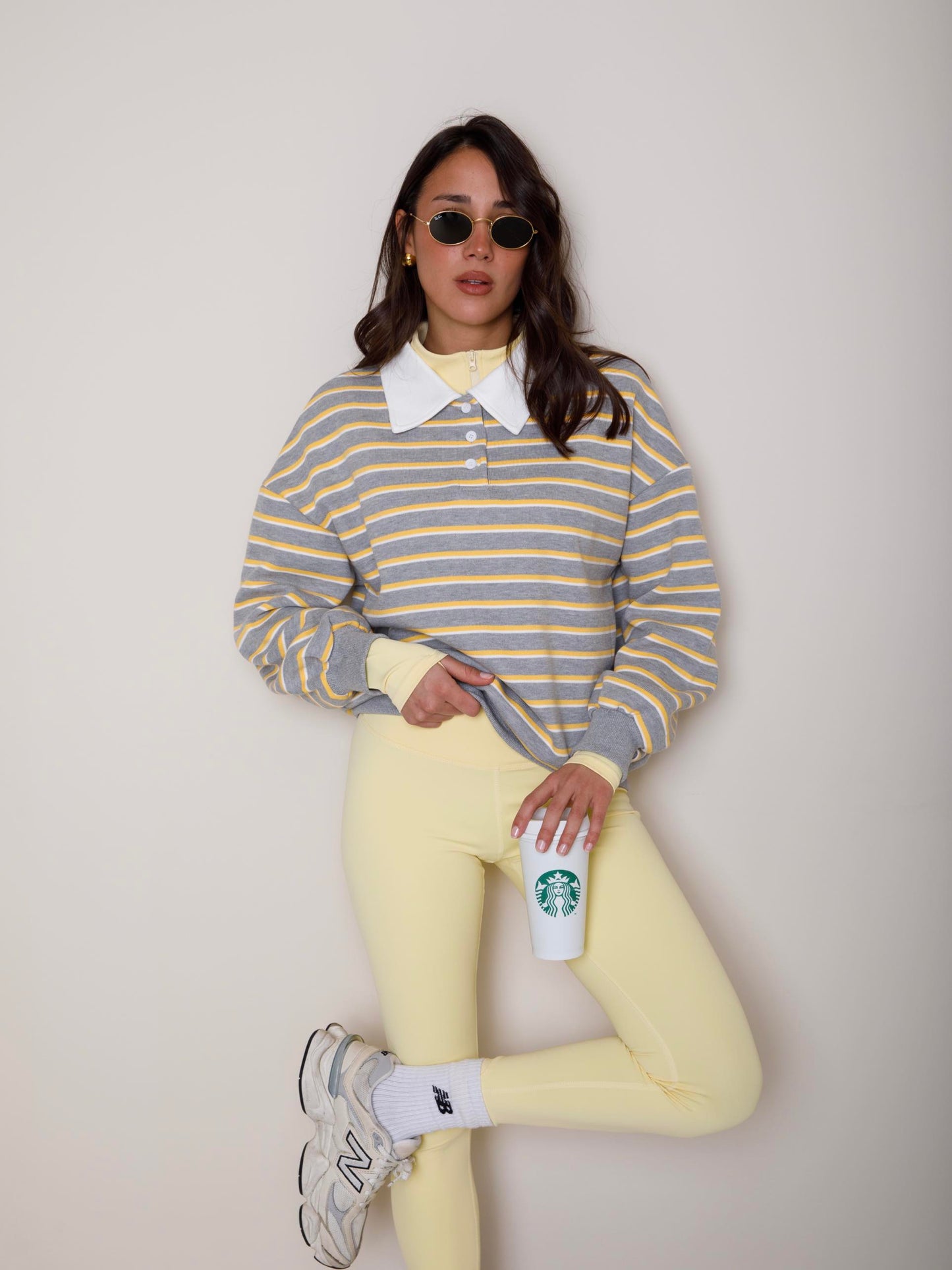 POLO OVER FANTASIA A RIGHE