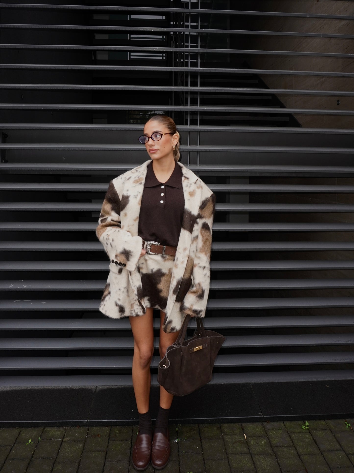 BLAZER OVER MUCCATO LUMINA