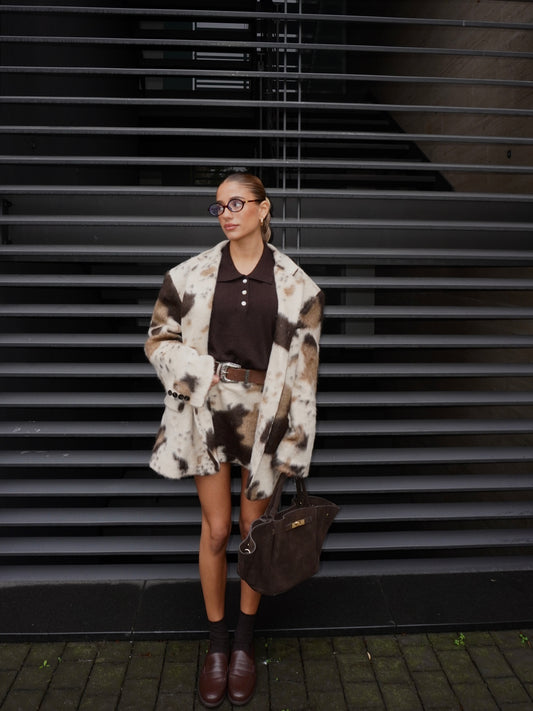 BLAZER OVER MUCCATO LUMINA