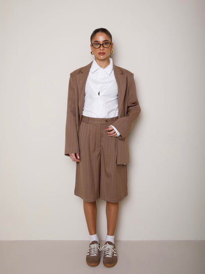 BERMUDA A RIGHE LUMINA