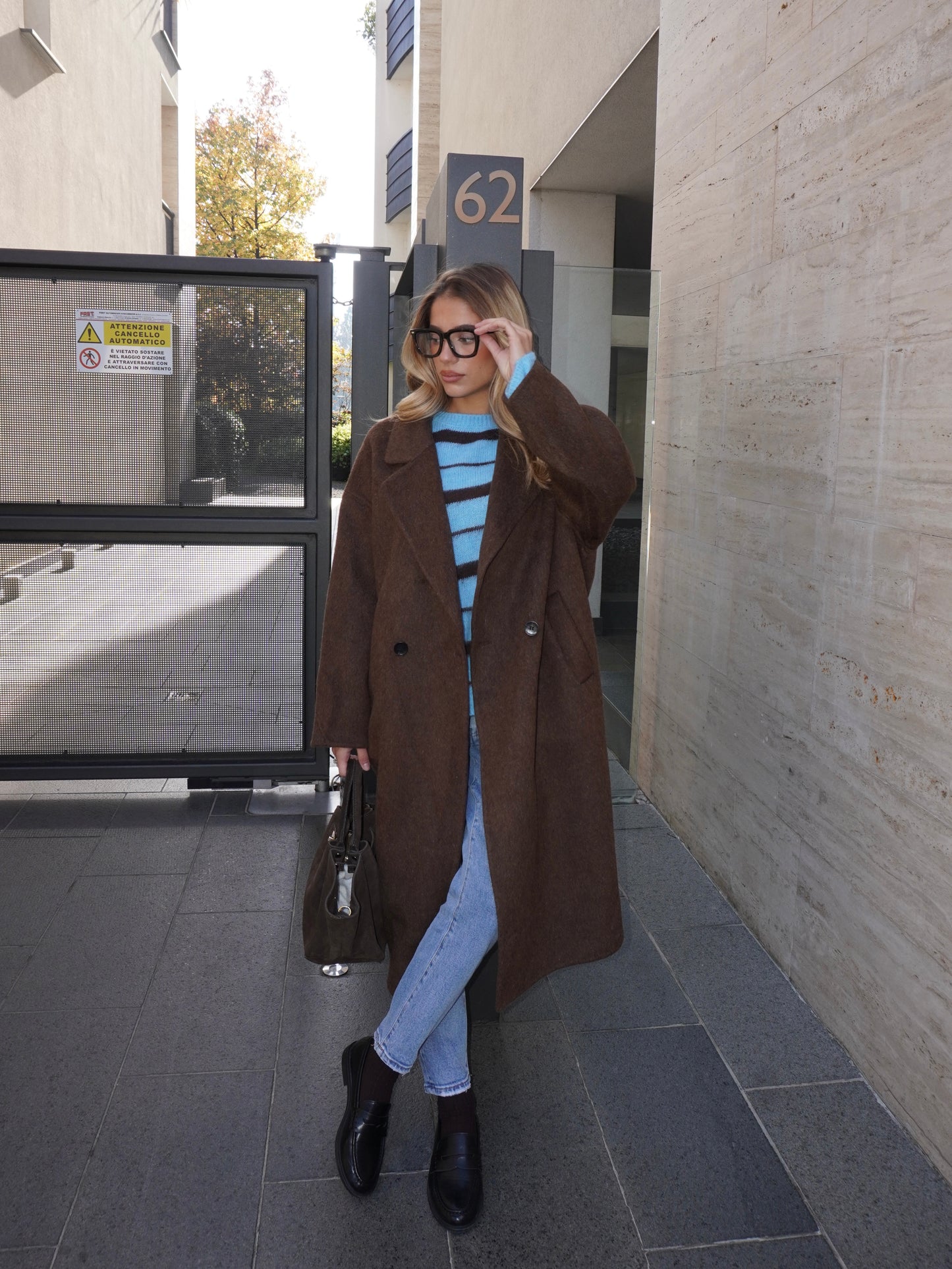 CAPPOTTO OVERSIZE IN LANA