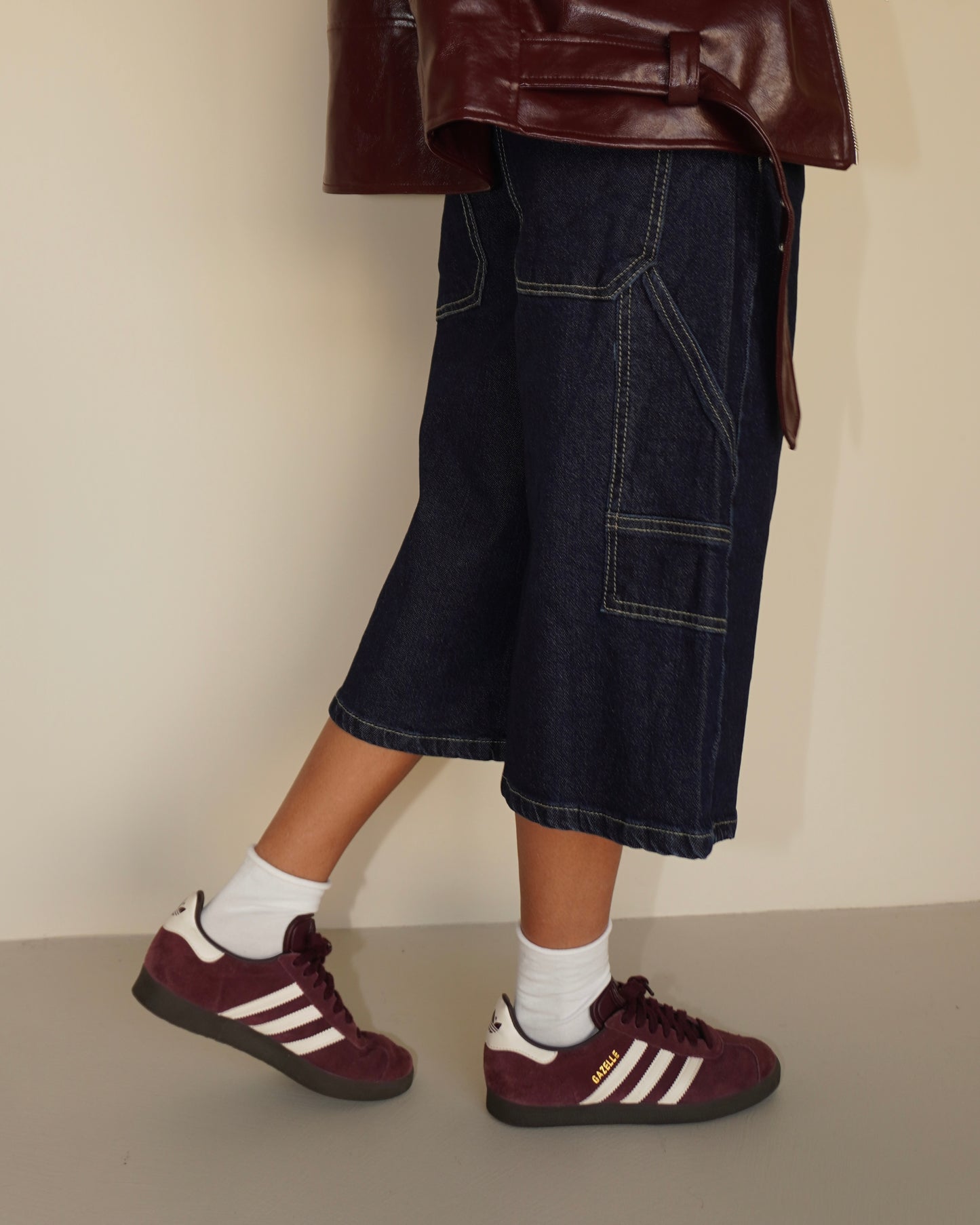 BERMUDA IN DENIM CARPENTER