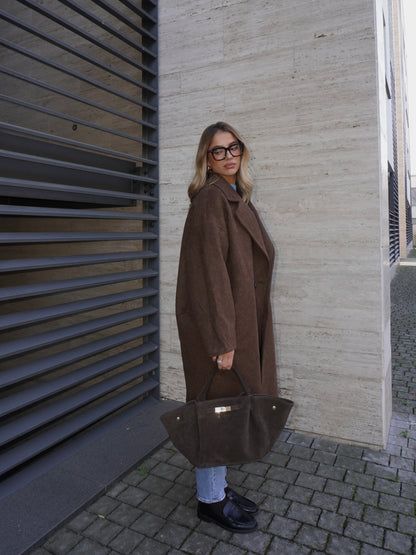 CAPPOTTO OVERSIZE IN LANA