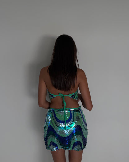TWIN-SET IN PAILLETTES