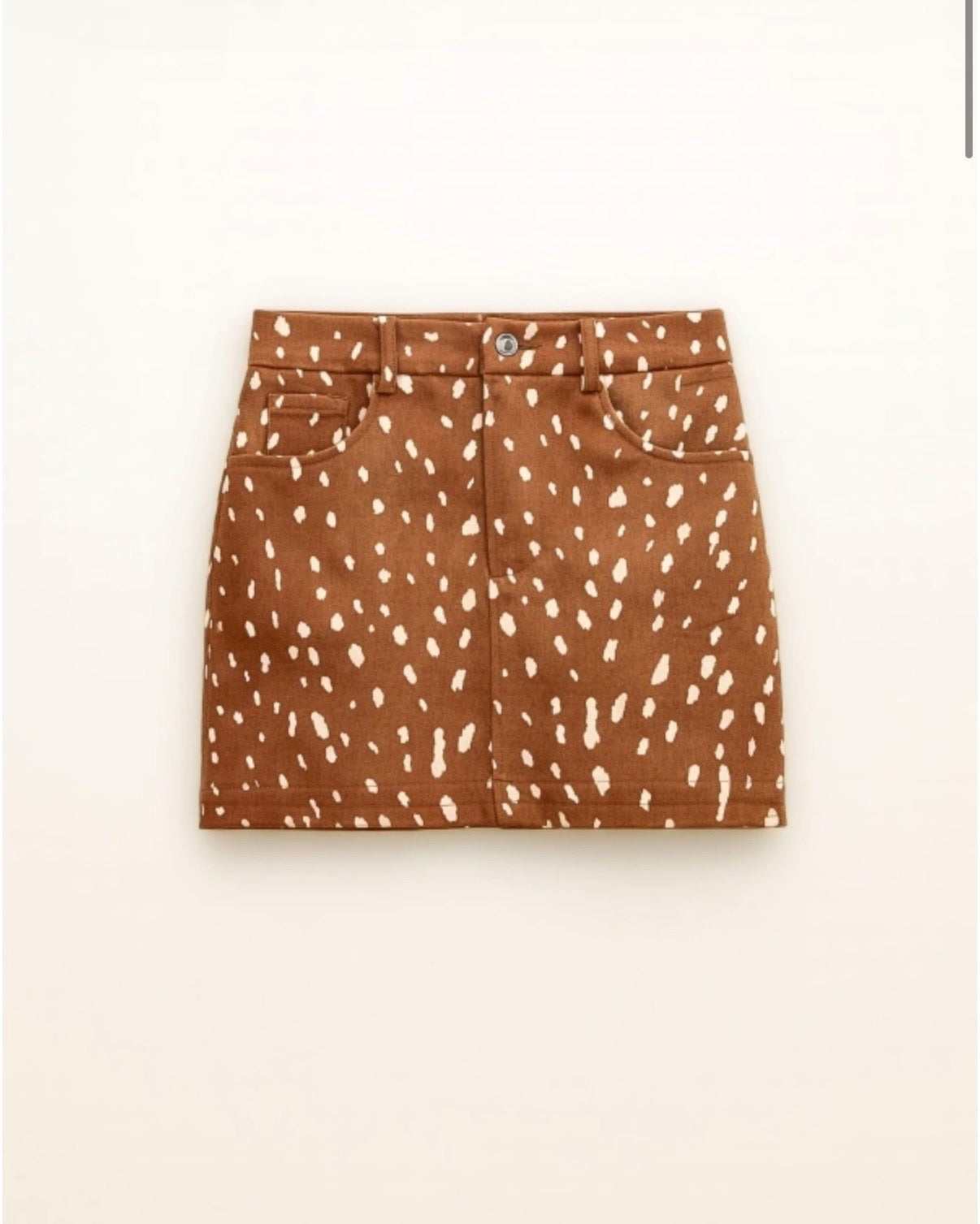 GONNA MINI ANIMALIER LUMINA