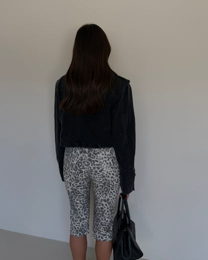 GIACCA IN DENIM CON BOTTONI
