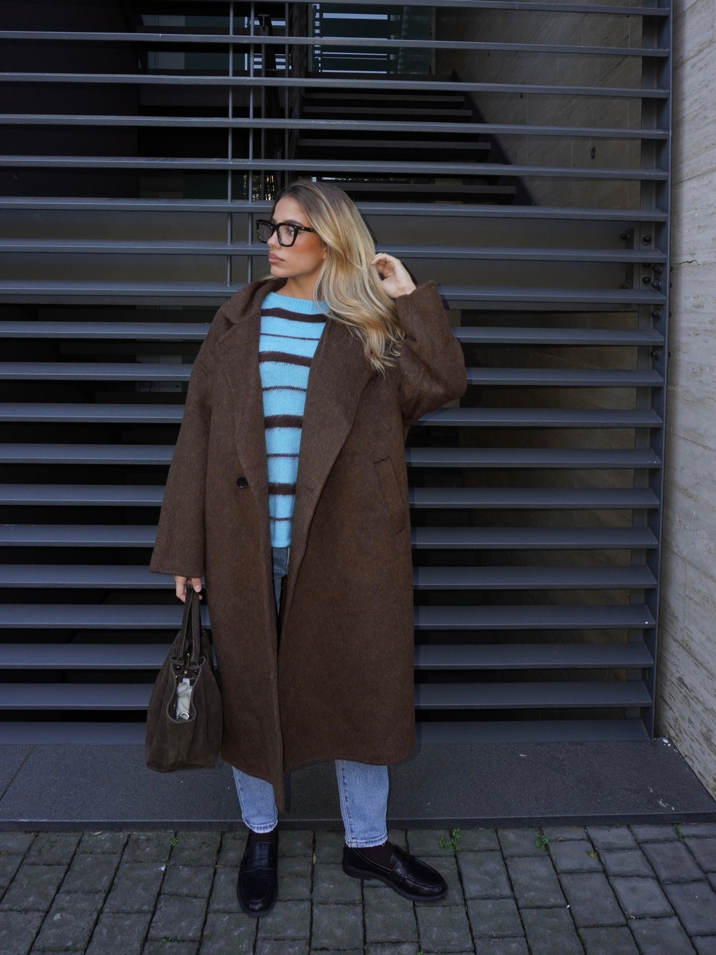 CAPPOTTO OVERSIZE IN LANA