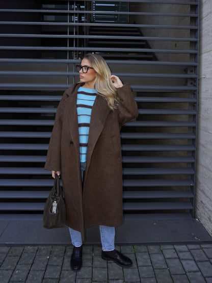 CAPPOTTO OVERSIZE IN LANA