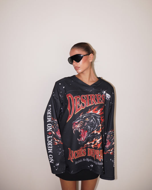 MAGLIA MANICHE LUNGHE CON STAMPA