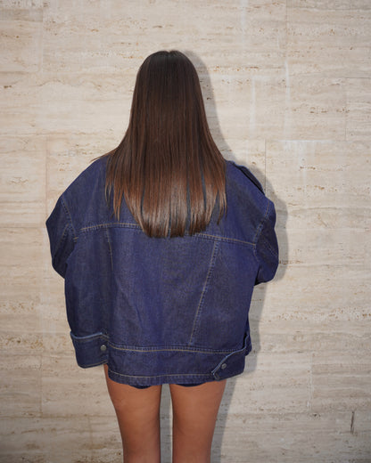 GIACCA BIKER IN DENIM