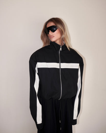 GIACCA BOMBER BICOLOR