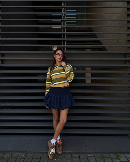 POLO OVERSIZE A RIGHE