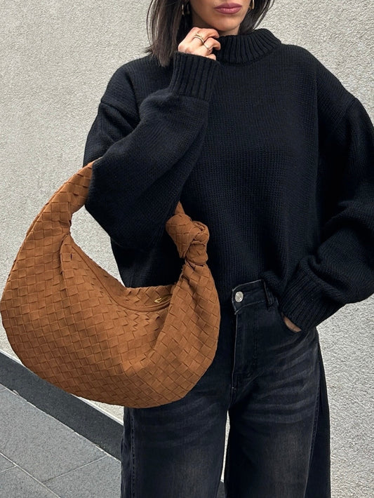 MAXI BAG CON NODO SUEDE