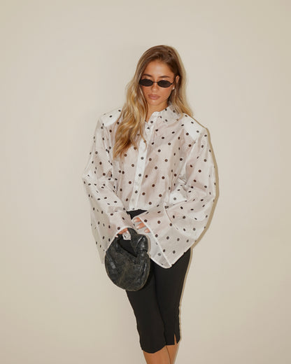 CAMICIA A POIS