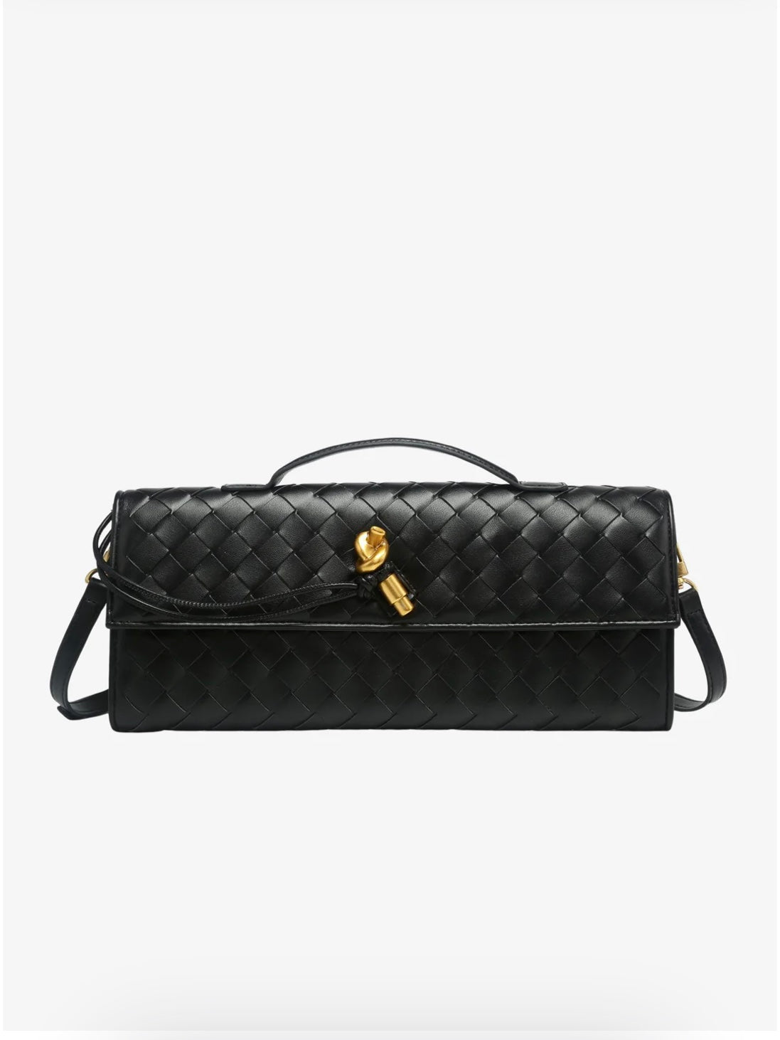 BORSA CLUTCH INTRECCIATA