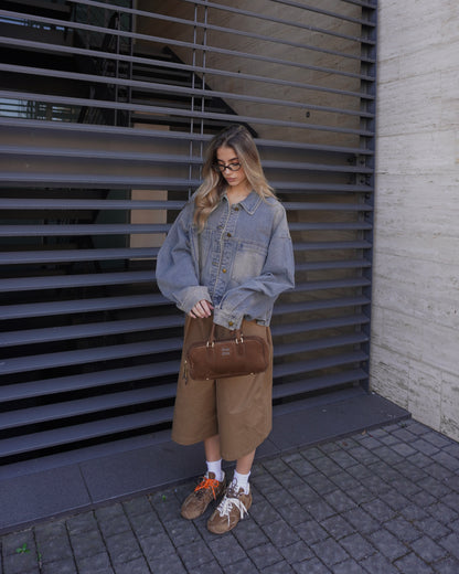 BERMUDA LUNGO IN COTONE