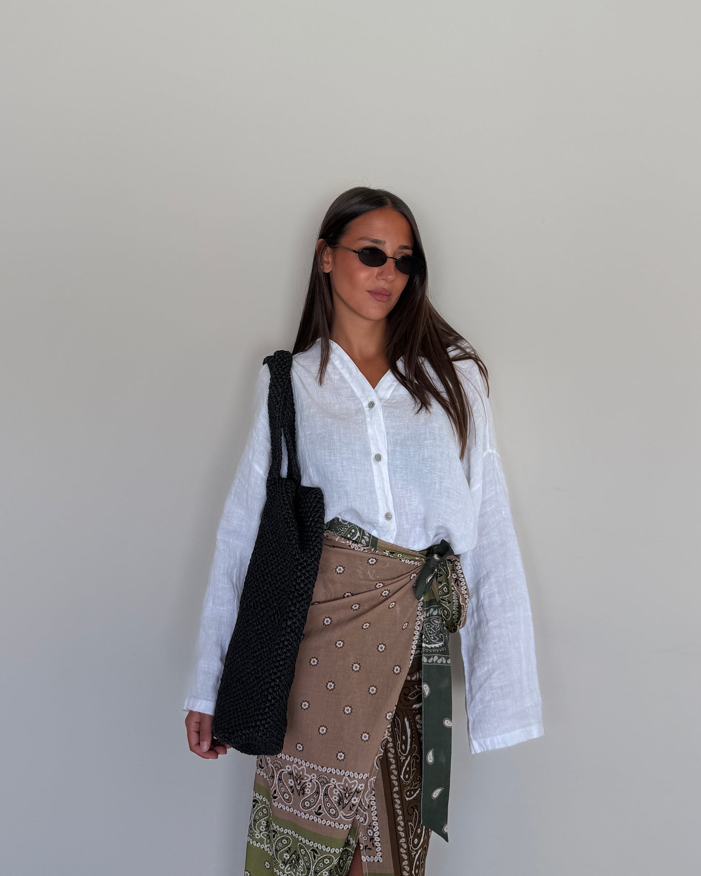 CAMICIA IN 100% LINO