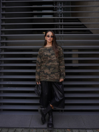 MAGLIA MILITARE CON SPALLE IMBOTTITE
