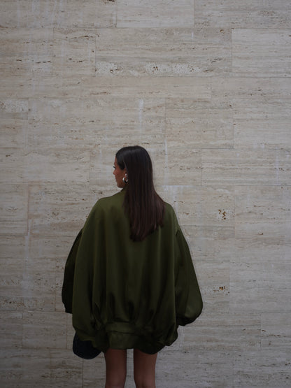 BOMBER IN SIMIL RASO