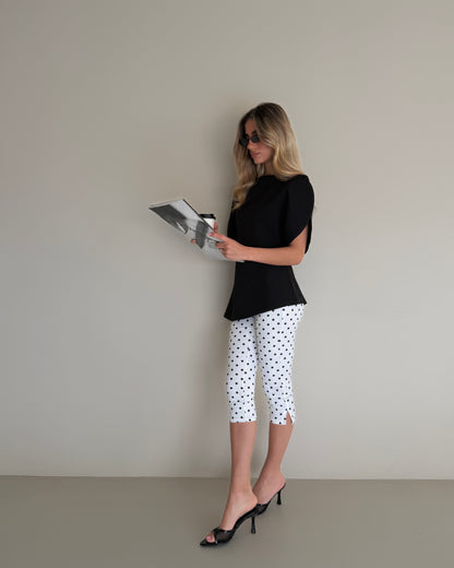 LEGGINGS CAPRI A POIS